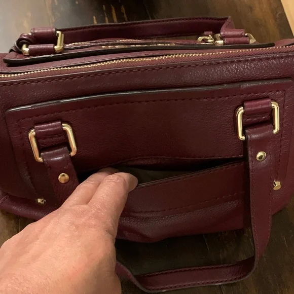 Michael Kors Dark Red Shoulder Bag - Picture 2 of 7